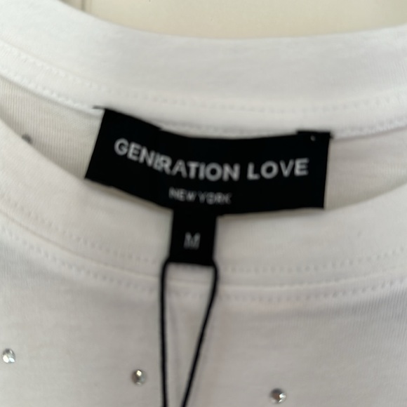 Generation Love Muscle Studded T-Shirt NWT - Picture 6 of 11